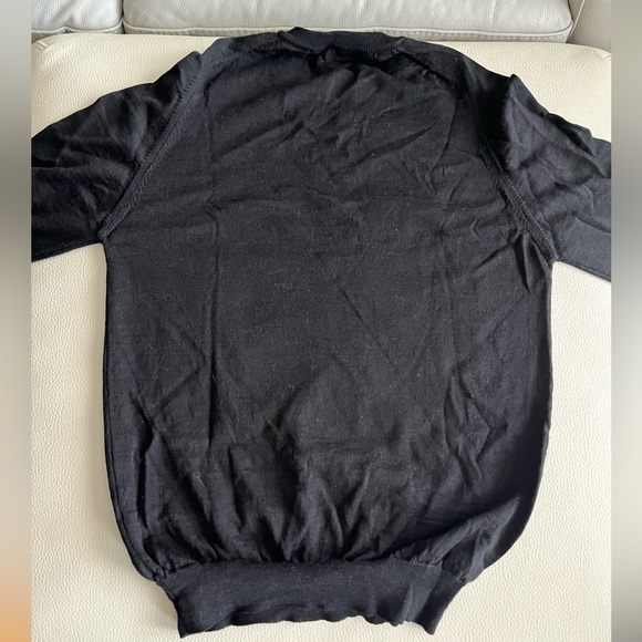 NWOT - Horst Men’s 100% Merino Wool Fine Knit Sweater - Made in Italy - Size L - Picture 5 of 6